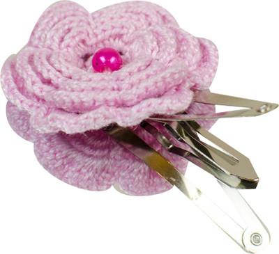 LA Riyo Crochet Handmade Clip 1079 Hair Clip(Pink)