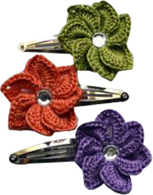 

LA Riyo Crochet Handmade Clip 1333 Hair Clip(Multicolor)