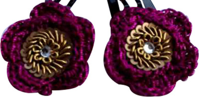

LA Riyo Crochet Handmade Clip 1355 Hair Clip(Multicolor)