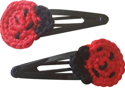 

LA Riyo Crochet Handmade Clip 013 Hair Clip(Red)