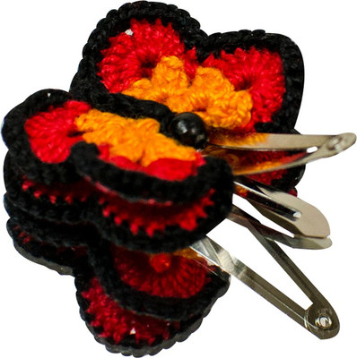 

LA Riyo Crochet Handmade Clip 1091 Hair Clip(Multicolor)
