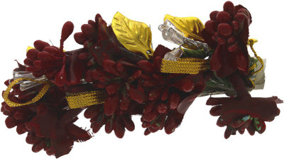 

Anuradha Art Jewellery Designer Back Pin Back Pin(Red)