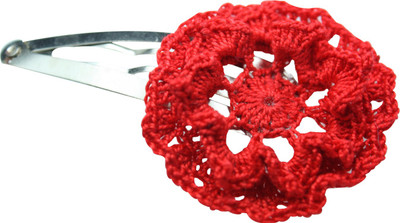 

LA Riyo Crochet Handmade Clip 253 Hair Clip(Red)