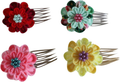 

LA Riyo Crochet Handmade Clip 441 Hair Clip(Multicolor)