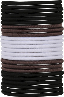 

Franck Provost (France) Thin Elastic Ponytail Hair Rubber Bands (24 pcs) - (Multi-Colour) Rubber Band(Multicolor)