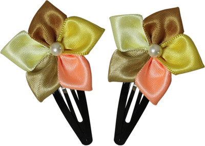 

Threads N Ribbons Multi-Color Ribbon Flower Tic Tac Clip(Multicolor)