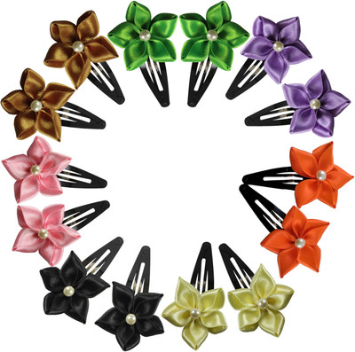 

Threads N Ribbons Pair of 7 MultiColour Ribbons Tic Tac Clip(Multicolor)
