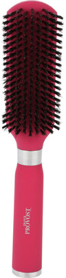 

Franck Provost (France) Flat Styling Mixed (Boar/Nylon) Hair Brush - (Wine Red)