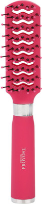 

Franck Provost (France) Vented Travel Plastic Bristle Hair Brush - (Wine Red)