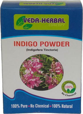 

Veda Herbal Indigo Powder (100gm x 3) Indigofera Tinctoria Hair Color(Indigo)