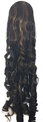 

Alizz Golden High Lighter Curly silky ponytail wig 20second hair style Hair Extension