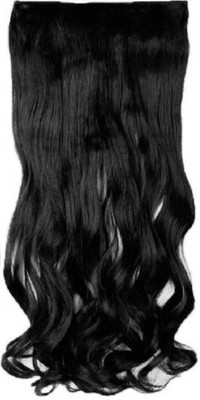 

Pema Black Wavy clip in Hair Extension