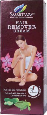 

Smartway hair removal cream pain free mild formulation Cream(120 g, Set of 2)