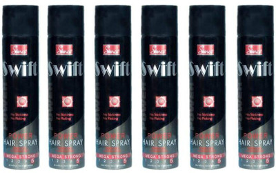 simco Swift Hair Spray pack of 6 Spray(1500 ml)