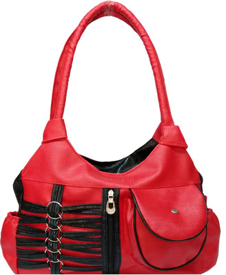 

Mystyle Retail Shoulder Bag(Red, Black), Black;red