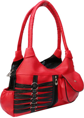 

Lifestyle Fashion Shoulder Bag(Red, Black), Black;red