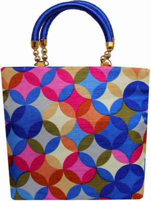 

Milan's creation Hand-held Bag(Blue)