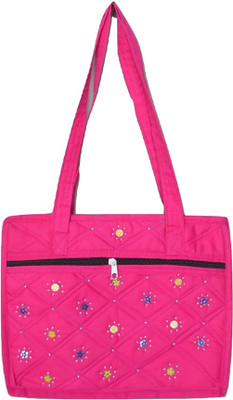 NavRup Handworks Shoulder Bag(Pink)
