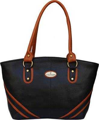 

Fantosy Hand-held Bag(Black, Tan)