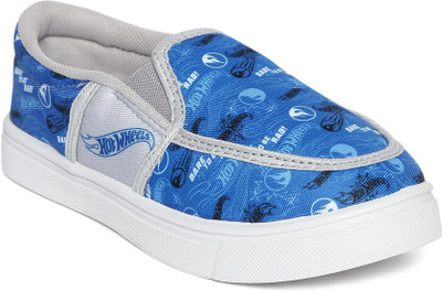 

Hot Wheels Boys Slip on Sneakers(Blue