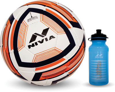 

Nivia Combo of Equator Football & Ultra Sipper Football Kit