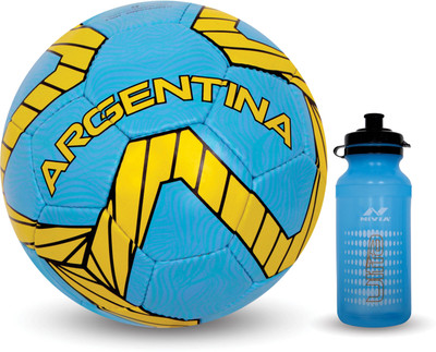 

Nivia Combo of Argentina Kross World Football & Ultra Sipper Football Kit