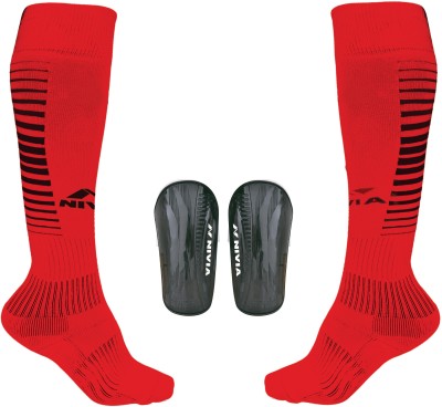 

Nivia Combo of Wisdom Shinguard(M) & Encounter Stocking (M) Football Kit