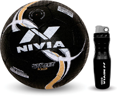 

Nivia Combo of Street Football & G - 2020 Sipper Football Kit