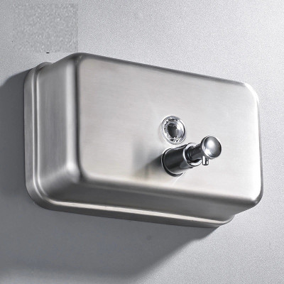 

Kitsch RECTA SS 304 Push Button 1000 ml Soap Dispenser(Steel)