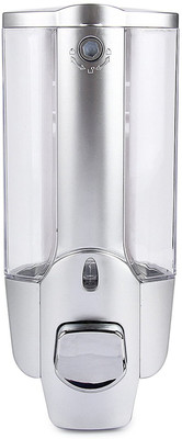 

Kitsch KIWI MATT Chrome Plated Key Lockable ABS Plastic Heavy Duty 300 ml Soap Dispenser(Steel)