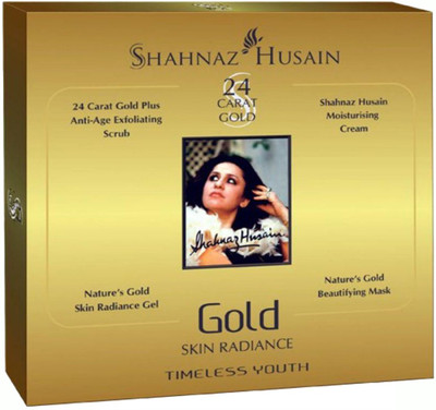 

Shahnaz Hussain Shahnaz Husain Skin Revival Gold Forever Facial Kit (Mini)- 40g