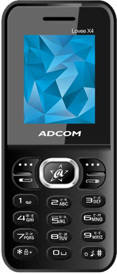 

Adcom X4 (Lovee) Dual Sim Mobile-Black(Black)