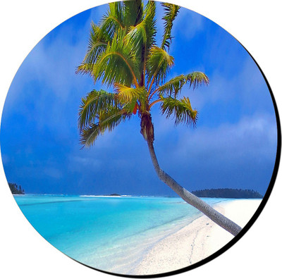 

PRINTHUBS Printed Round Mouse Pad _ 04 (Multicolor) Mousepad(Multicolor)