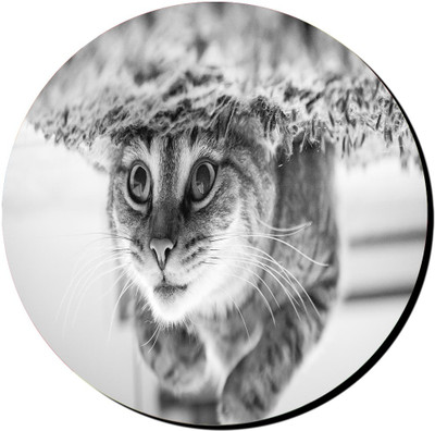 

PRINTHUBS Printed Round Mouse Pad _ 12 (Multicolor) Mousepad(Multicolor)