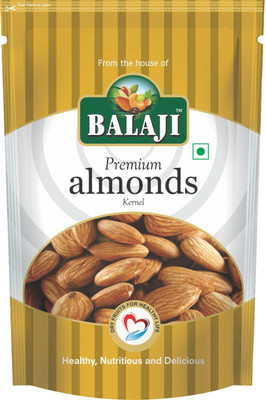 

Balaji Plain Almonds(200 g, Pouch)