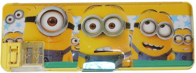

Parteet Box Cartoon Art Plastic Pencil Box(Set of 1, Multicolor)