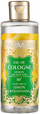 

Farmasi Eau De Cologne, Lemon with Aloe Vera - 225ml (7.6oz) Eau de Cologne - 225 ml(For Men & Women)