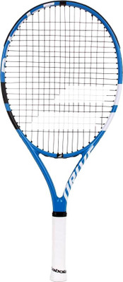 

Babolat DRIVE JUNIOR 25 Grip Size - 0 (3.375") Blue Strung Tennis Racquet(Grip Size 0 - 3.75 Inches, 230 g)