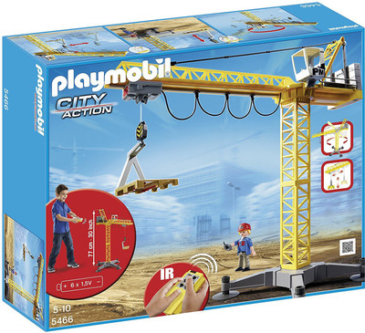 

Playmobil Large Crane with IR Remote Control(Multicolor)
