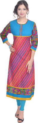 

Porcupine Casual Printed Women's Kurti(Multicolor