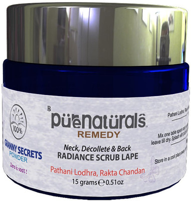 

Pure Naturals Granny Secrets Extra Radiance Scrub Lape - 15gm Scrub(15 g)