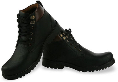 

MOONSTER STYLISH MENS AND BOYS TRENDY BOOTS Boots For Men(Black