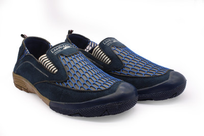

LeatherKraft Slip-On Casual Casuals For Men(Navy