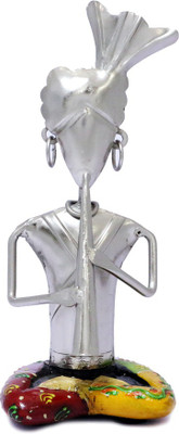

EMGEE INC Decorative Showpiece - 23 cm(Iron, Silver, Multicolor)