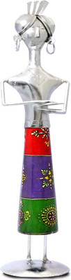 

EMGEE INC Decorative Showpiece - 50 cm(Iron, Silver, Multicolor)