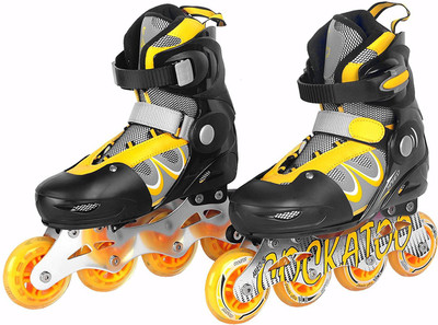 

COCKATOO Inline Skates In-line Skates - Size 39-42 Euro(Yellow, Black)