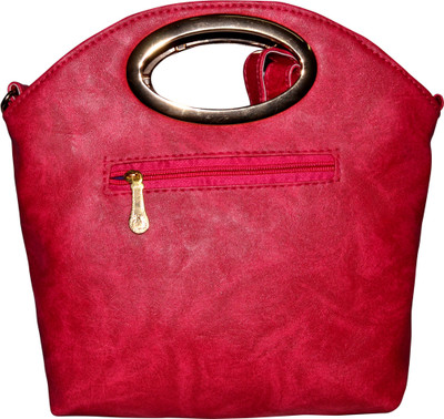 

Indian Blu Women Maroon PU Sling Bag