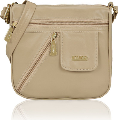 

Kleio Women Formal, Casual Beige PU Sling Bag