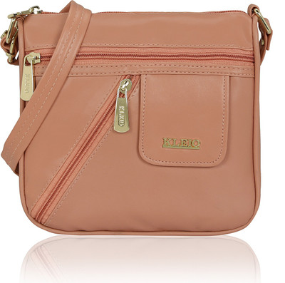 

Kleio Women Formal, Casual Pink PU Sling Bag