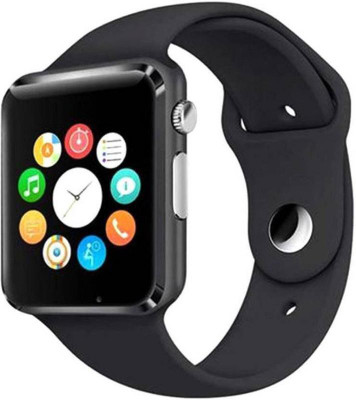 

Zikani Taste of Yours Bluetooth Touch Screen for Android and IOS A1 Smartwatch(Black Strap Free Size)